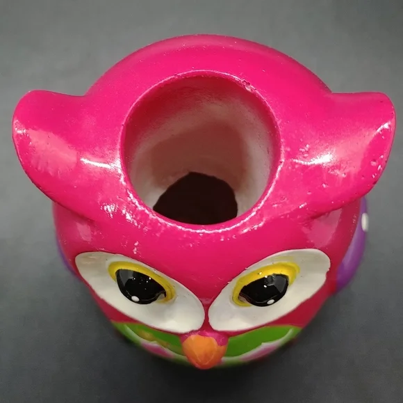 Owl cocktail fork set with owl holder - Picture 10 of 16